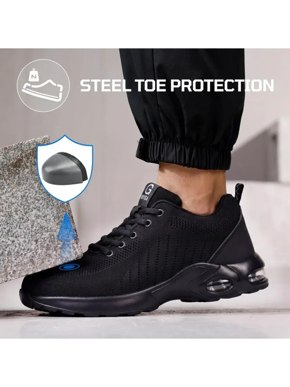 N/A steel toe
